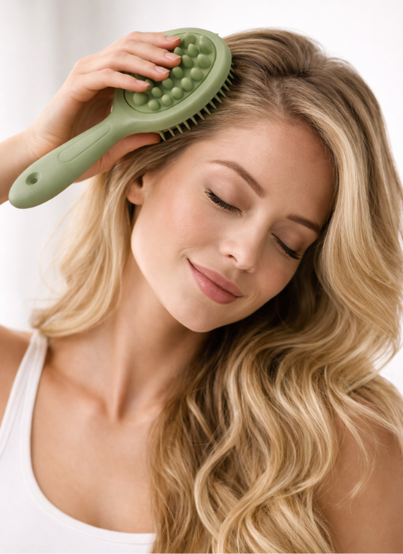 Scalp Treatment Brush 2-in-1